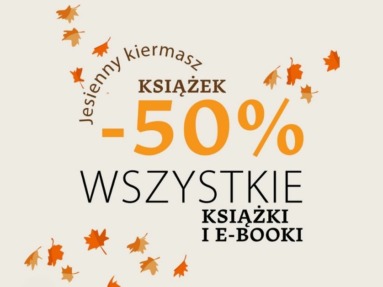 Rusza jesienny kiermasz książek -50% na książki i e-booki