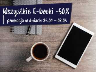 Majówka z e-bookiem – zaoszczędź 50%
