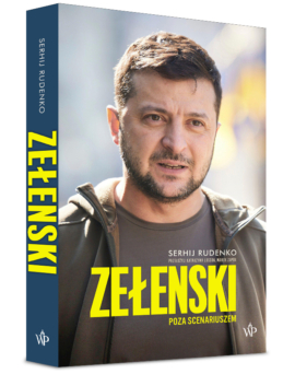 książka biografia Zełenski. Poza scenariuszem