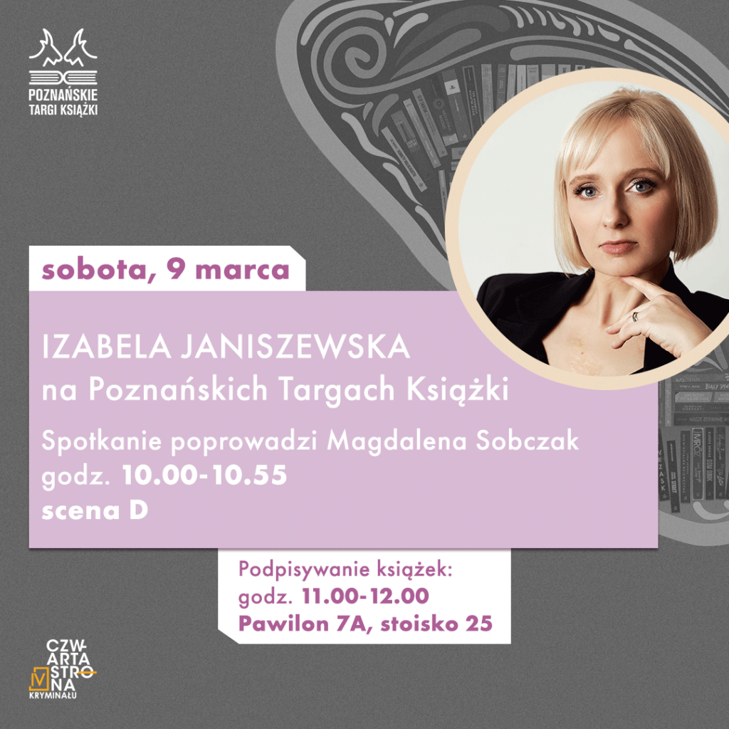 Spotkanie i panel z Izabelą Janiszewską