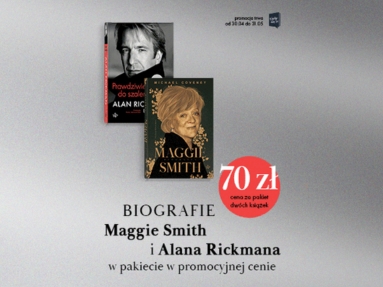 Zajrzyj za kulisy wielkiego aktorstwa – wyjątkowy pakiet biograficzny: Maggie Smith + Alan Rickman
