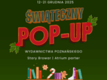 Świąteczny pop-up w Starym Browarze! Przyjdź po najlepsze książki