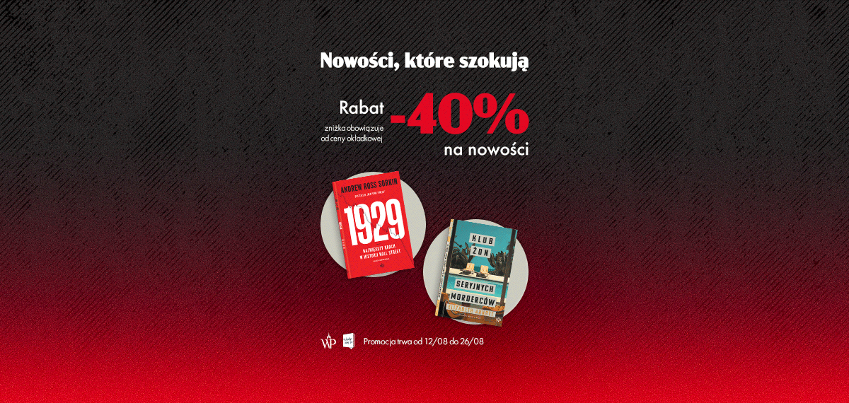 Klub żon seryjnych morderców, 1929. Największy krach w historii Wall Street promo mobile
