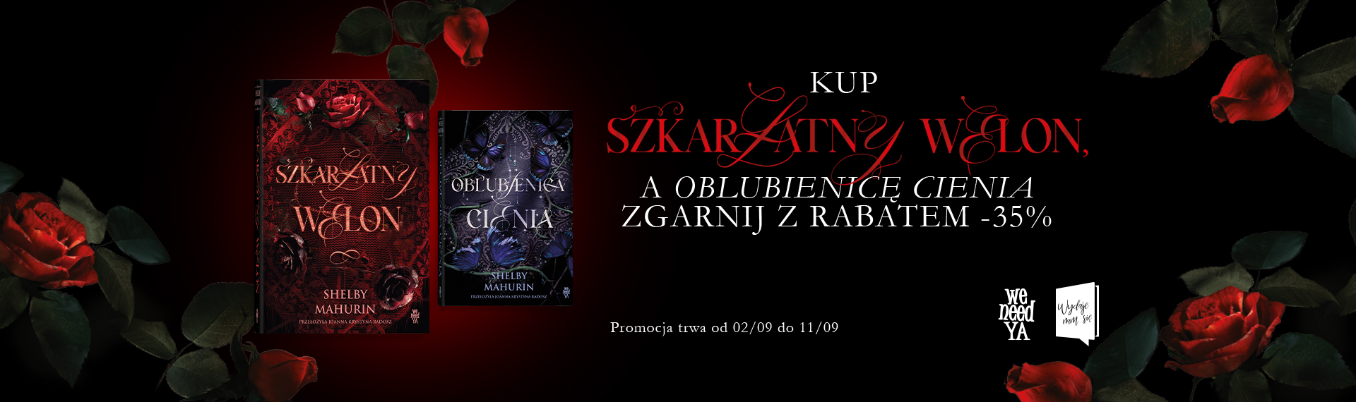 Szkarłatny welon + Oblubienica cienia - promo desktop