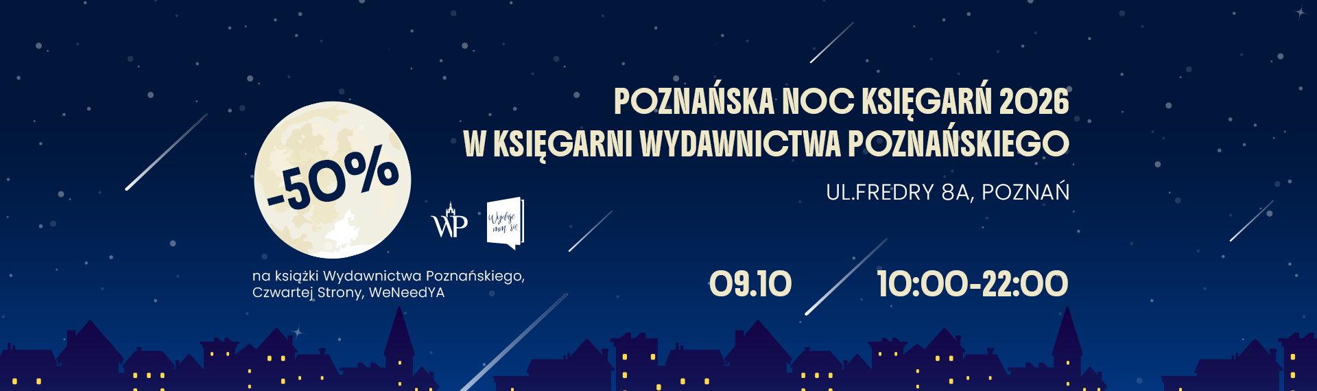 Poznańska Noc Księgarń 2026 - desktop